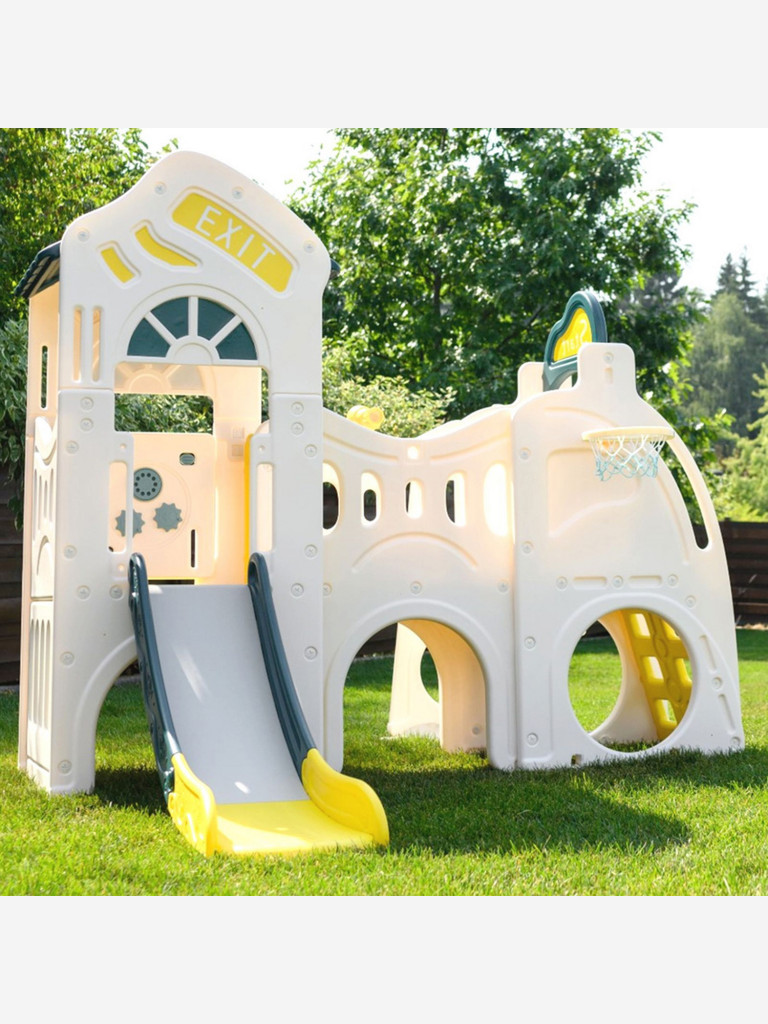 Игровой комплекс UNIX Kids Playhouse с горкой