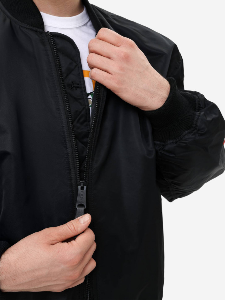 Бомбер утепленный оверсайз мужской MA-1 Bloodchit Gen II Alpha Industries
