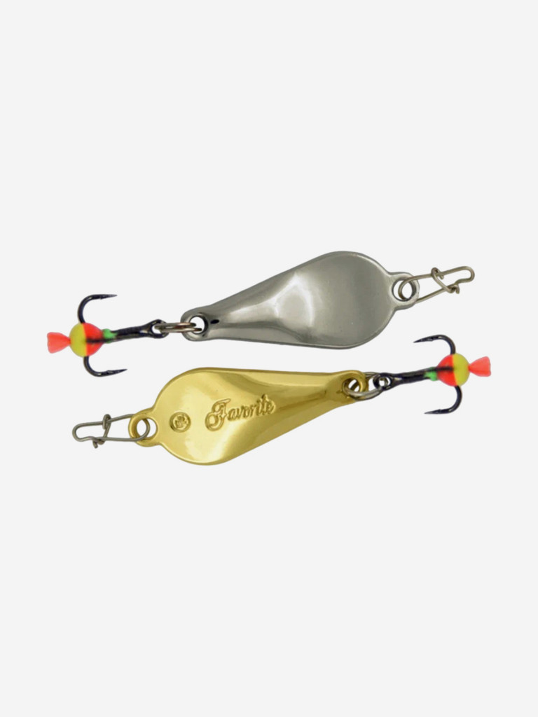 Блесна вертикальная ECOPRO Favorite, 50мм, 6г, S/G