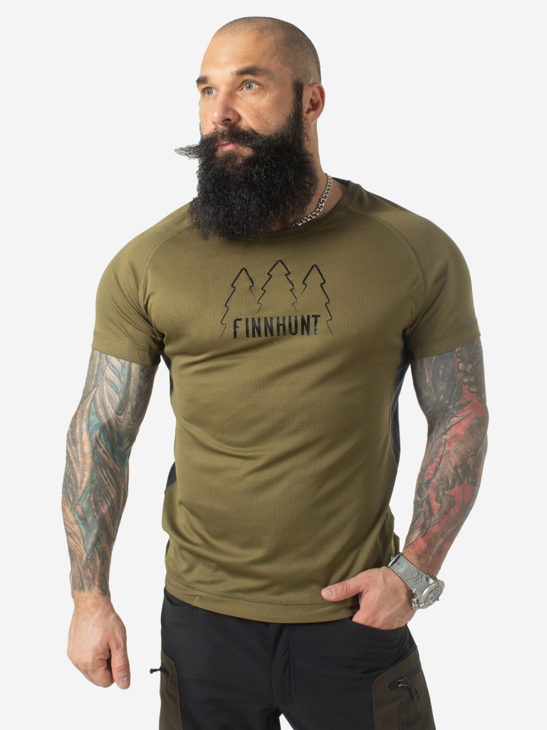 Футболка мужская FINNHUNT Mesh T-shirt