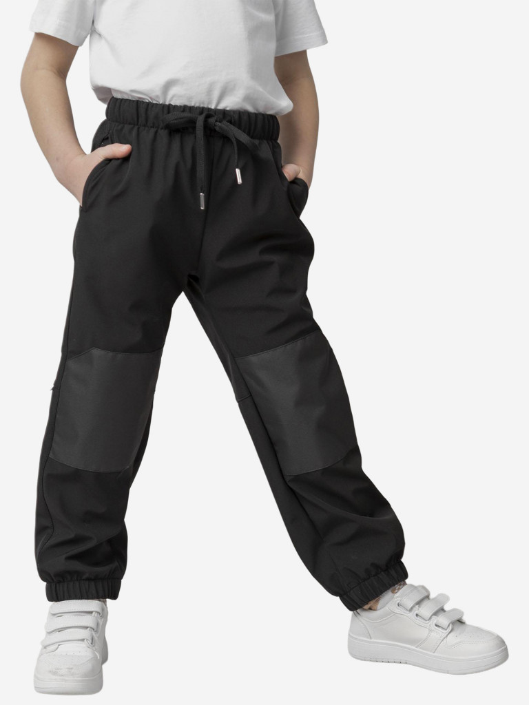 Брюки софтшелл для мальчика batik черный