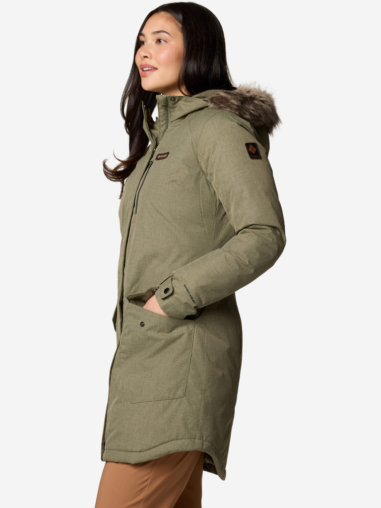 Куртка утепленная женская Columbia Suttle Mountain Long Insulated Jacket