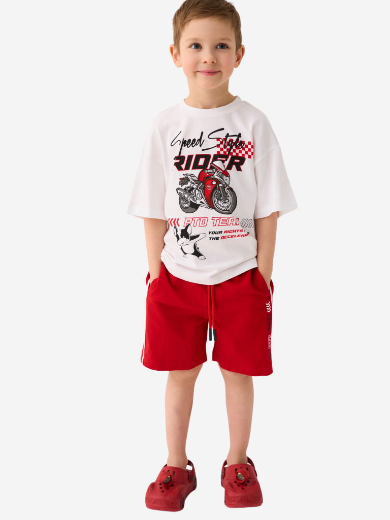 Комплект для мальчиков: футболка, шорты PlayToday