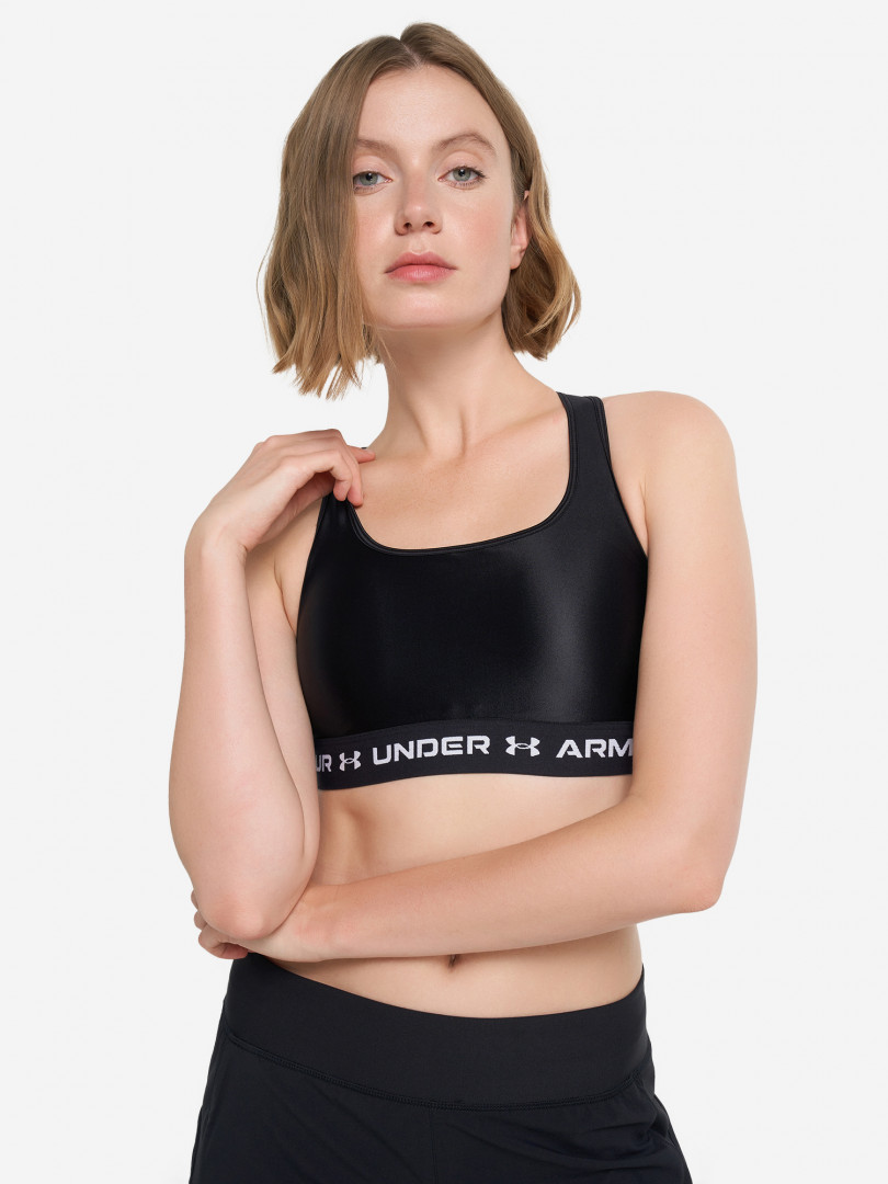 фото Спортивный топ бра under armour, черный