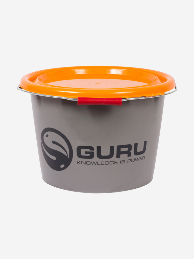 Ведро Bucket GURU 19л c крышкой серое