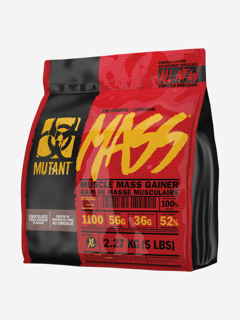 Гейнер Mutant Mass, 2270 г, Шоколадный брауни