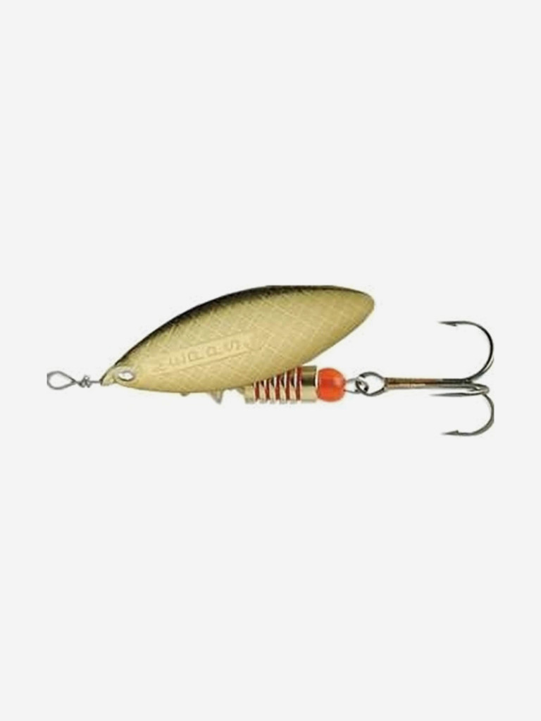 Комплект вращающихся блёсен Mepps AGLIA LONG 2 (Silver, Gold, Cooper, Black) + коробка для приманок