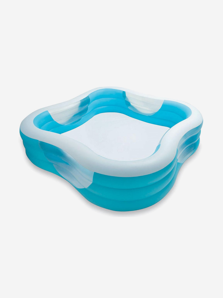 Надувной бассейн Intex 57495NP "Beach Wave Swim Center Pool" 229х229х56см, 6+