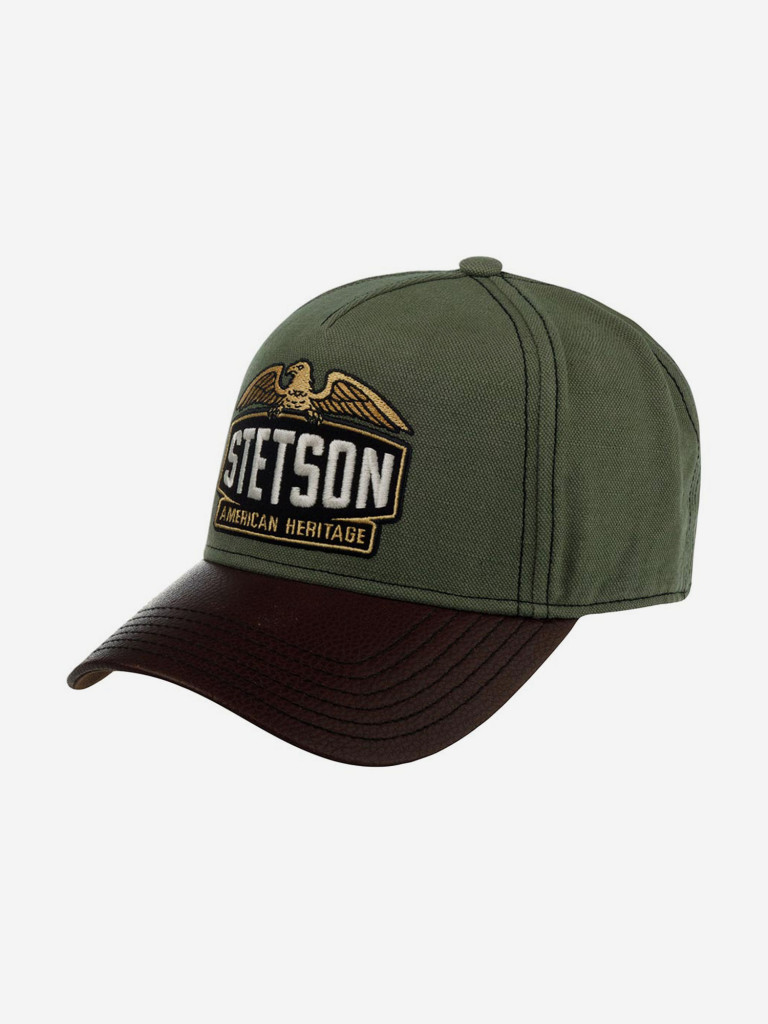 Бейсболка STETSON 7761121 TRUCKER CAP ARMY (оливковый)