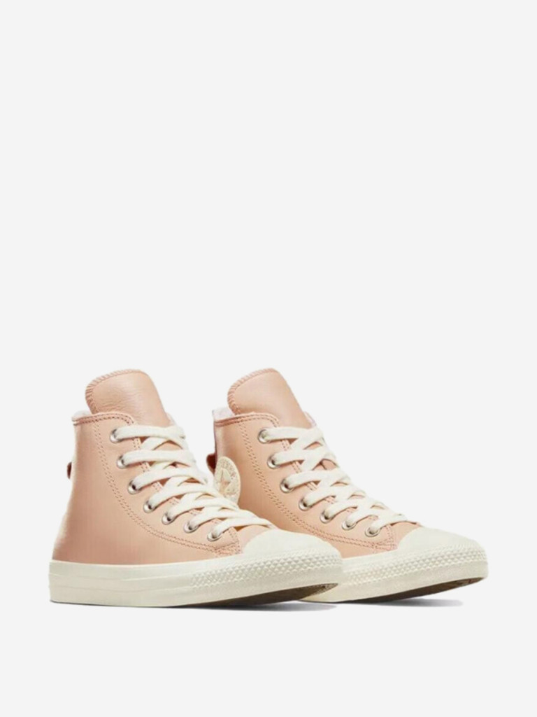 Кроссовки Converse Chuck Taylor All Star Leather Faux Fur Lining