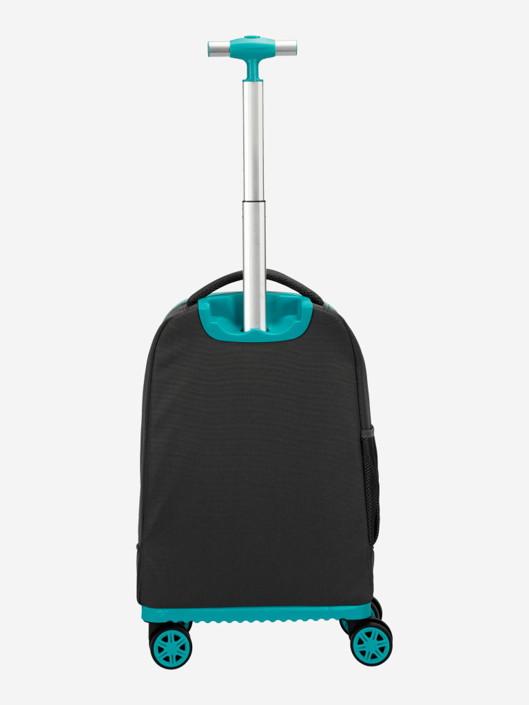 Чемодан детский BEYOND TIME D02 Девочка в кепке серый