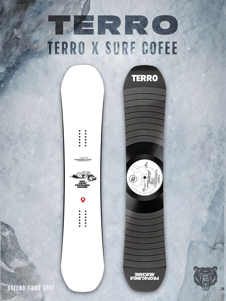 Сноуборд TERRO x Surf coffee
