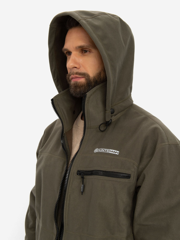 Костюм мужской демисезонный Huntsman Никс Люкс, ткань Alova Windblock