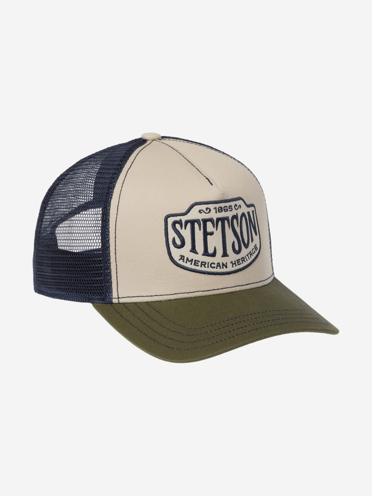 Бейсболка с сеточкой STETSON 7741174 TRUCKER CAP WESTERN PATCH
