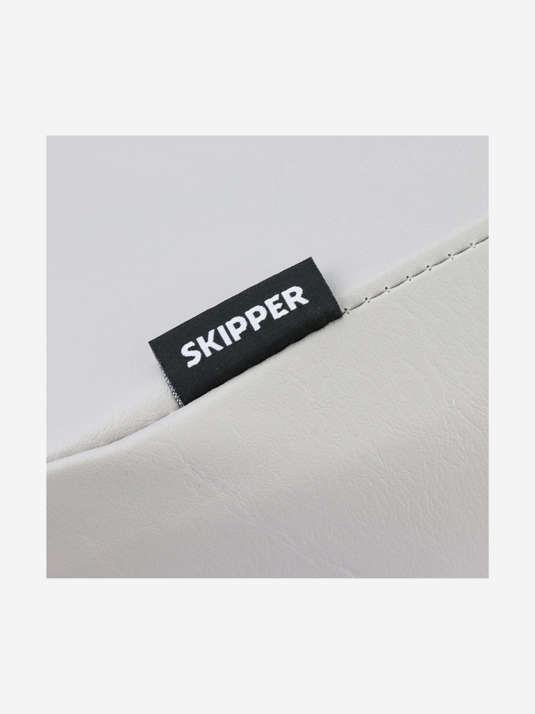 Кресло для лодок Skipper складное, с мягкими накладками, 420*400*510 мм, алюминий, серый/угольный