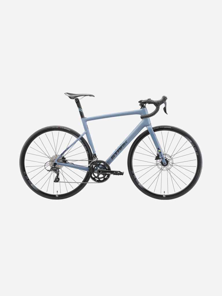 Велосипед Stark'25 Peloton Pro 700.4 D Carbon сине-серый матовый/черный S/52