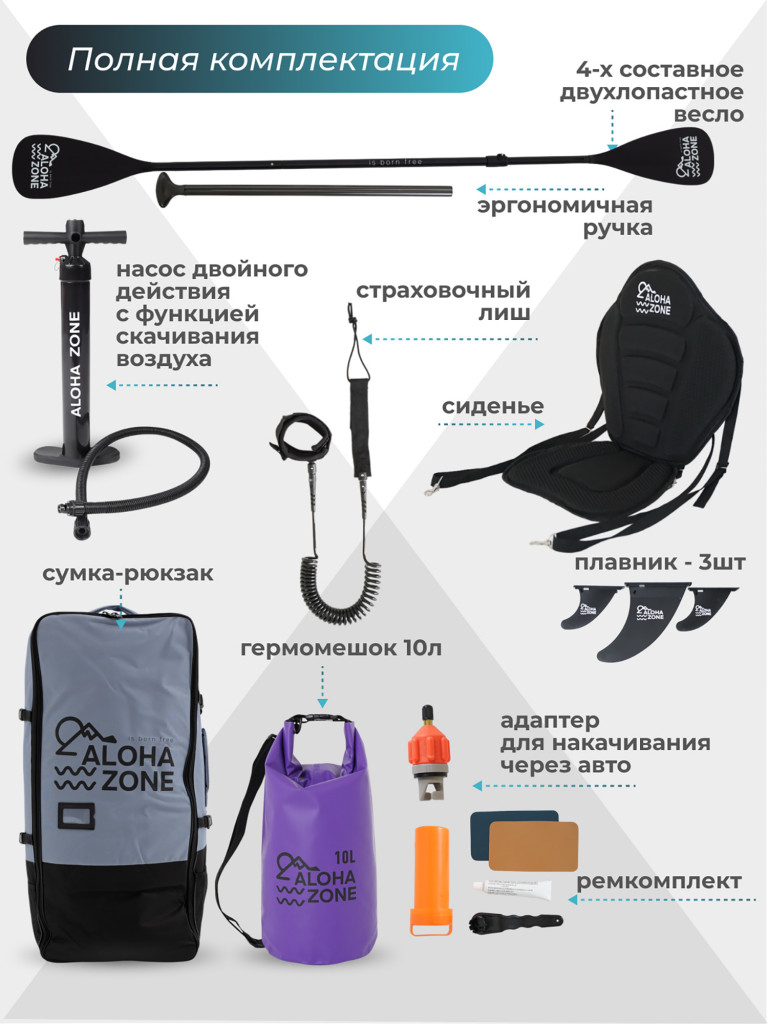 Сапборд Aloha Zone Lotus 11``