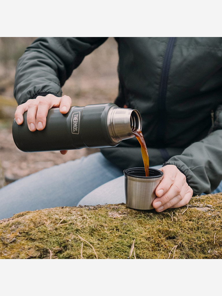 Термос для чая 470 мл THERMOS KING-2000 зелёный