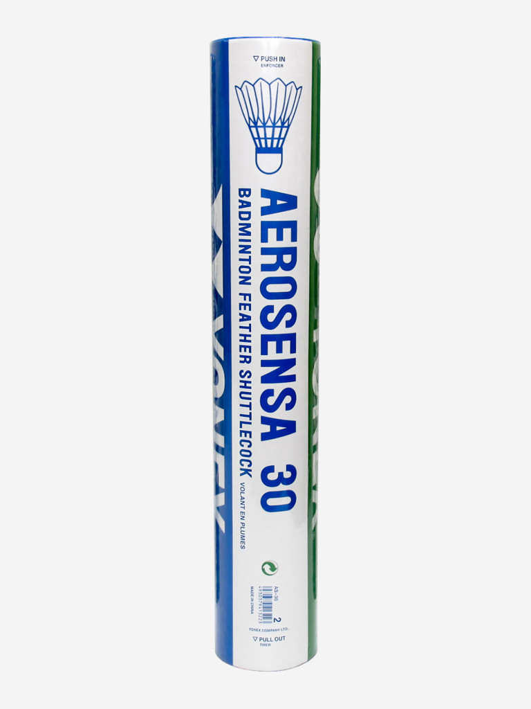 Воланы перьевые Yonex Aerosensa AS-30, 2, 12шт.
