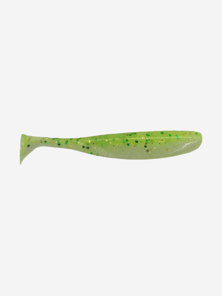 Силиконовые приманки для рыбалки Keitech Easy Shiner 5.0" PAL# 02 Lime Chart Shad