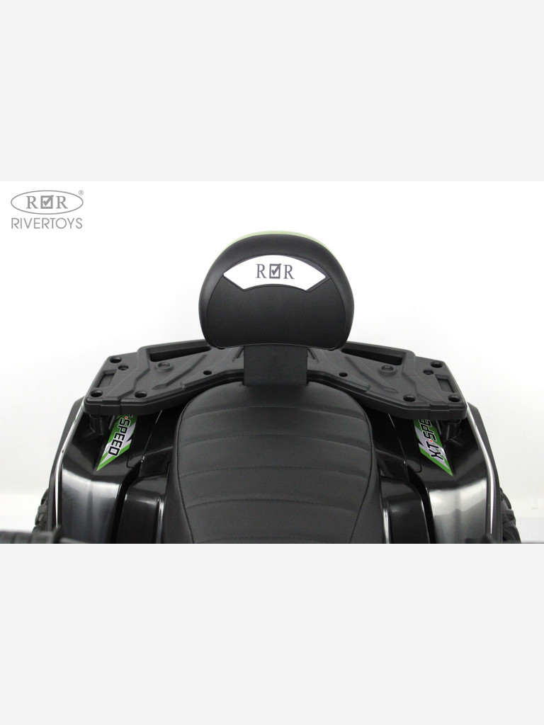 Детский электроквадроцикл RIVERTOYS T001TT 4WD зеленый