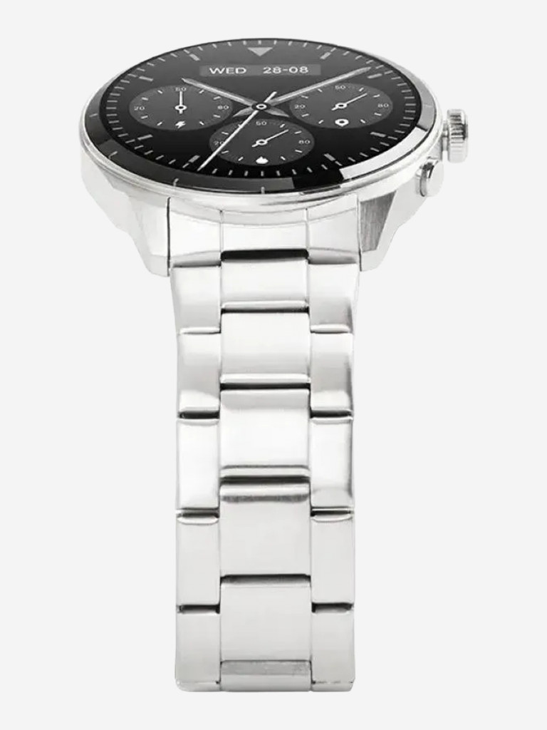 Умные часы TTEC Tempus Pro S 45mm Round Aluminium Case Smartwatch в круглом алюминиевом корпусе с AMOLED-экраном. Цвет: металлик