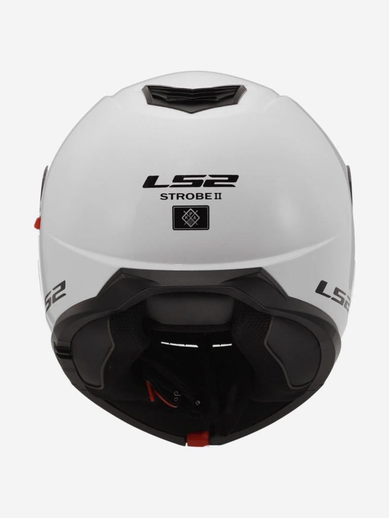 Мотошлем LS2 FF908 STROBE II Solid (белый глянцевый, gloss white)