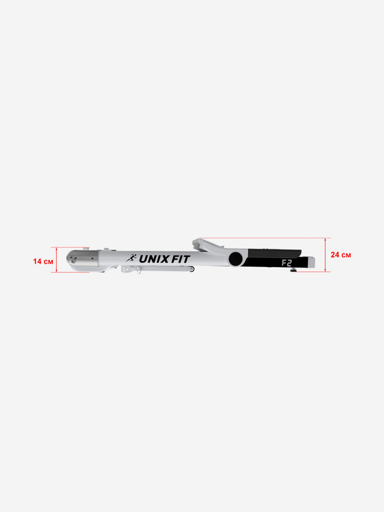 Беговая дорожка UNIX Fit Hi-tech F2 Arctic Ice