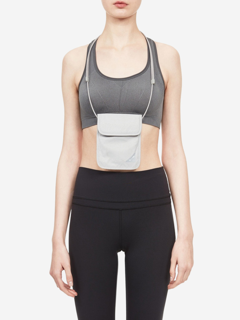 Потайной кошелек на шею Pacsafe Coversafe X75, Gray