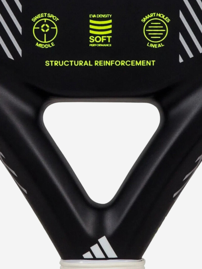 Ракетка для падела Adidas Match 3.3 Black Lime 2024