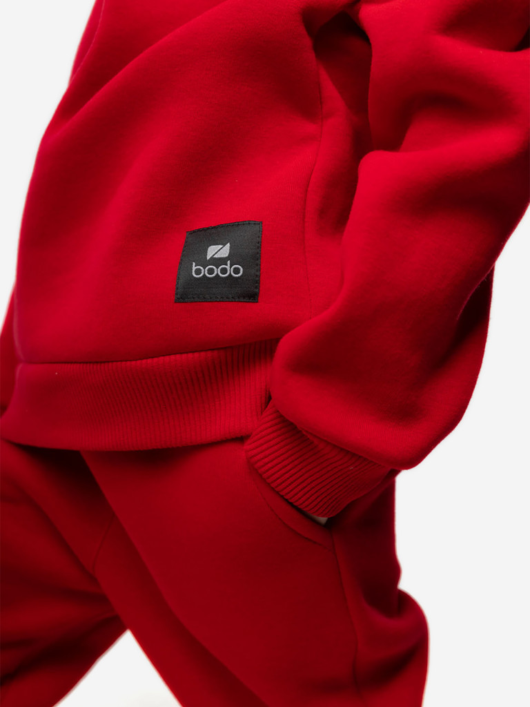 Костюм с начесом для девочек bodo