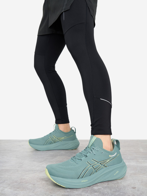 Кроссовки мужские ASICS Gel-Nimbus 26 арт. 1011B794 темно-бирюзовый цвет — купить за 29199 руб., отзывы в интернет-магазине Спортмастер