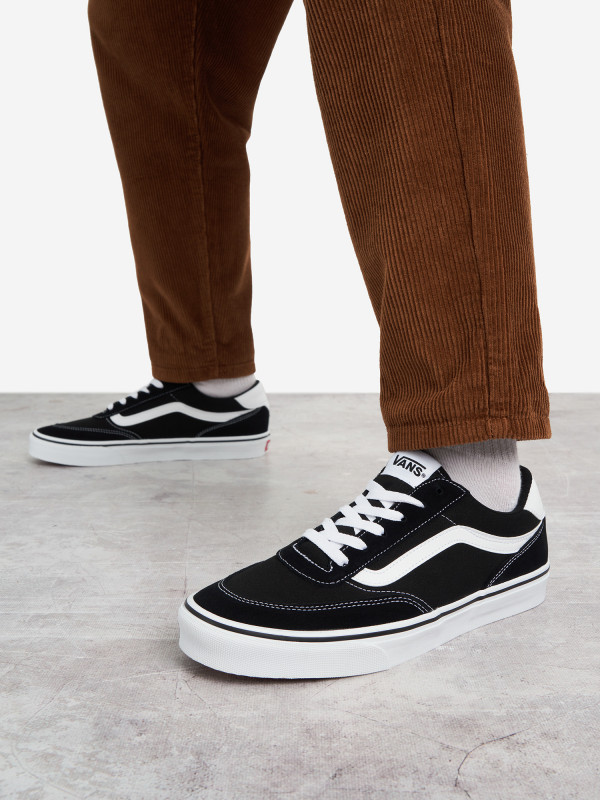 Кеды мужские Vans Brooklyn Ls арт. VN000D7QBA21 черный/белый цвет — купить за 7999 руб., отзывы в интернет-магазине Спортмастер