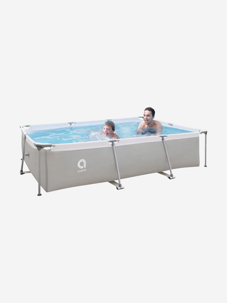 Бассейн Avenli 300*207*65 cм 17771 прямоугольный каркасный со стальным каркасом