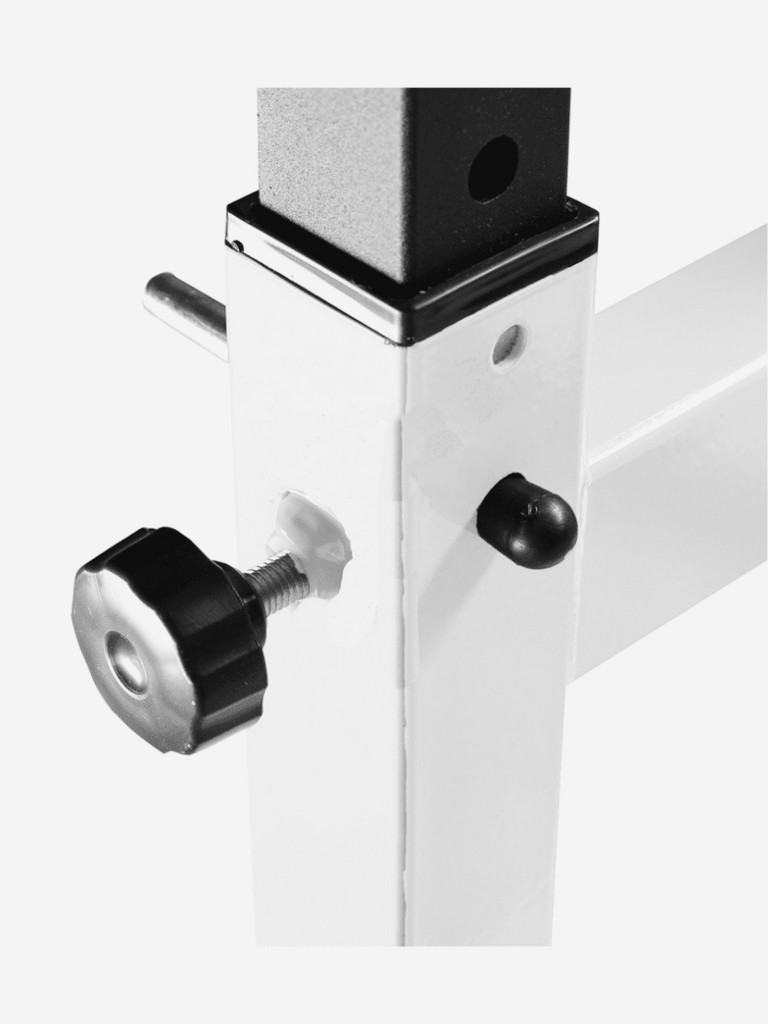 Стойки со страховкой телескопические Sportlim Белый