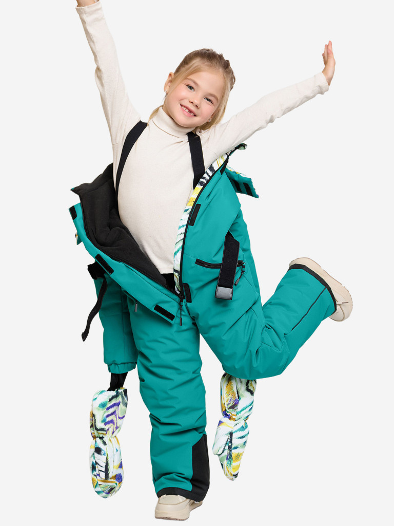 Комбинезон для девочки batik Ариша изумруд