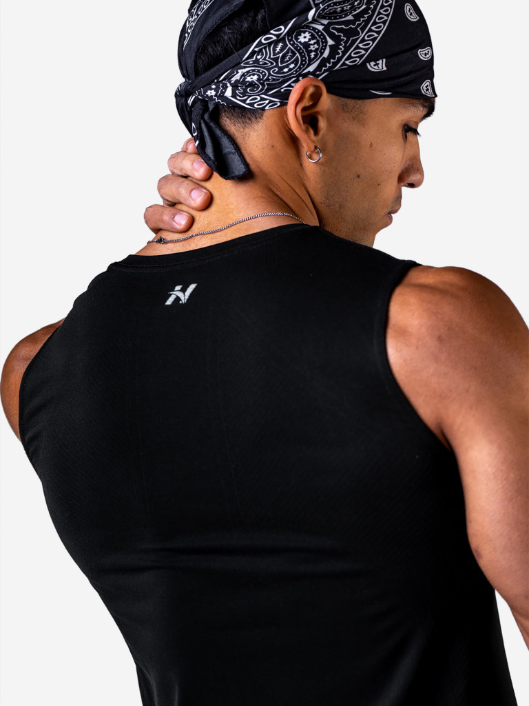 Майка мужская спортивная NEBBIA Seamless Tank POWER 899 Black
