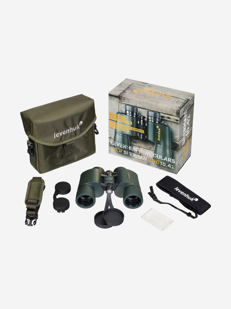 Бинокль Levenhuk New Sherman PRO 10x42