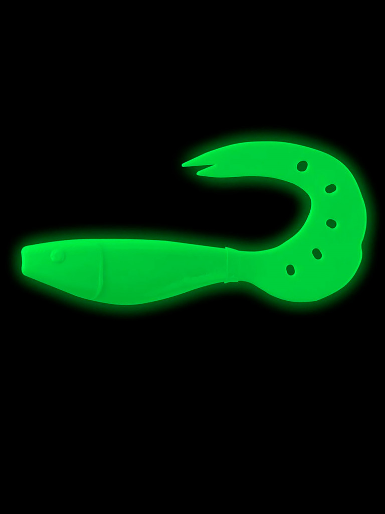 Мягкая приманка Helios Kasandra, 4"29/10,9 см, Phosphorus, 20 штук (HS-34-041-N-20)