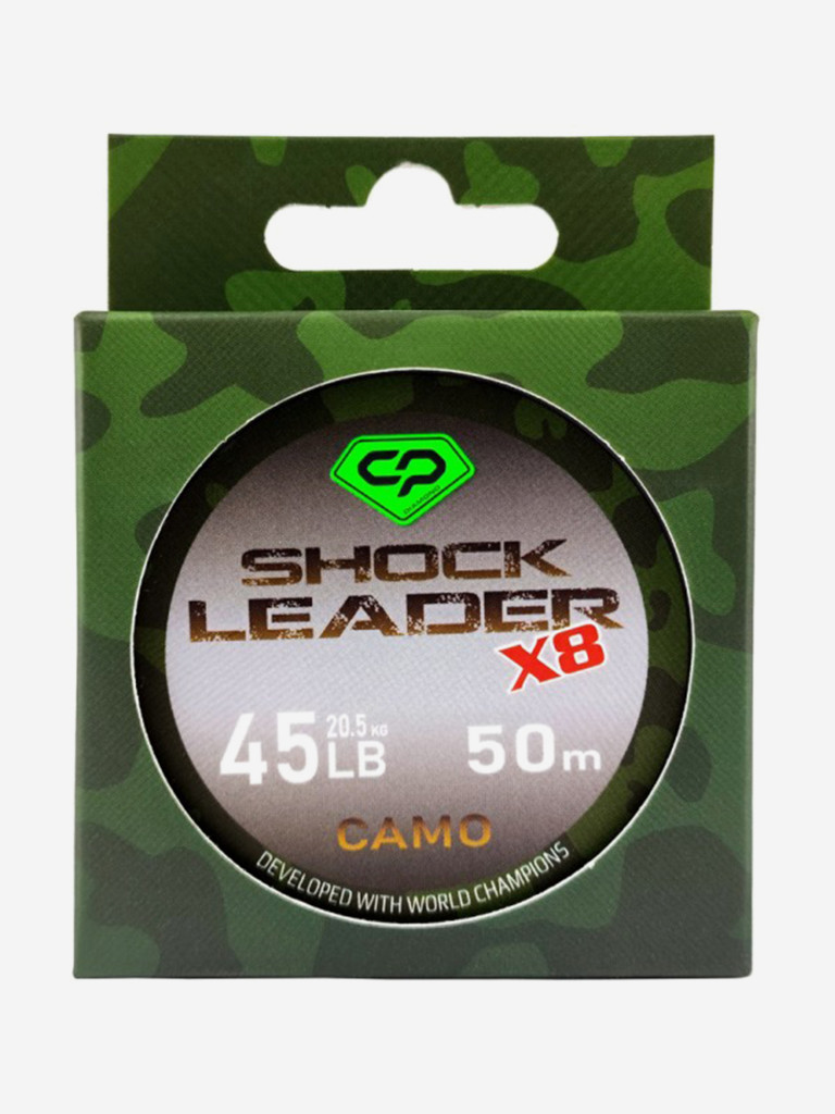 Шок-лидер CARP PRO Diamond Camo 45lb 50м