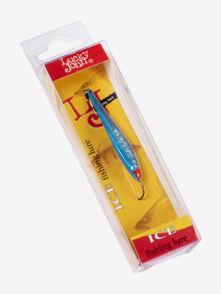 Блесна вертикальная Lucky John зимняя MODEL S-2 с впаянным крючком 03.0г