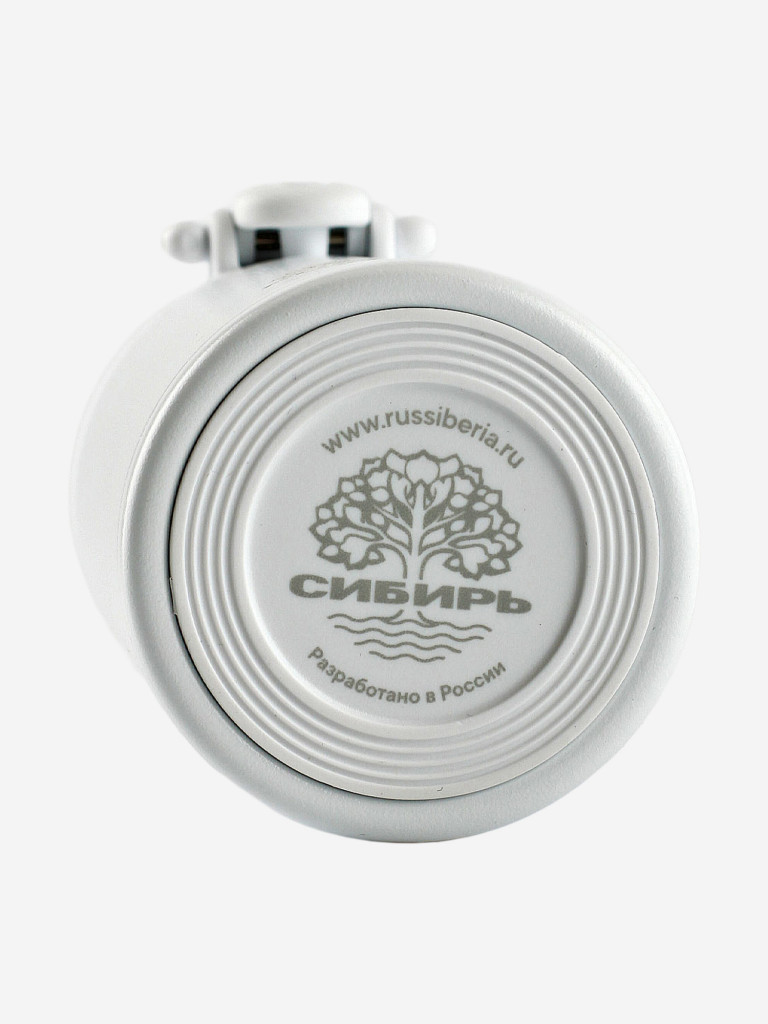 Термос сталь СИБИРЬ 0.25 л. Простое решение белый
