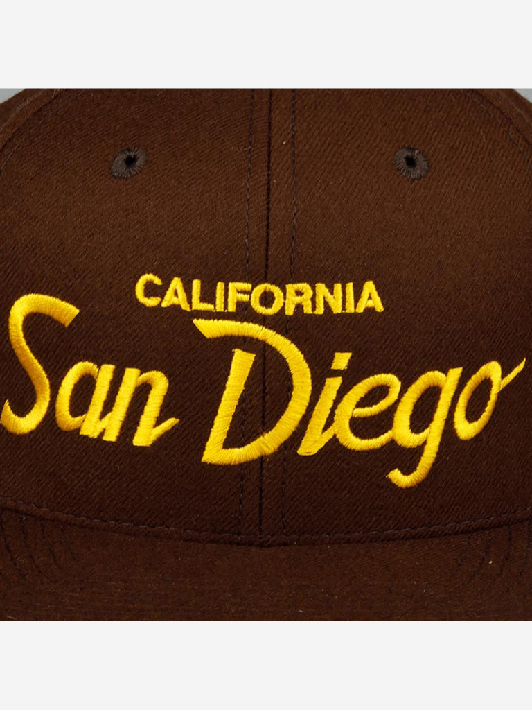 Бейсболка с прямым козырьком HOOD 100-MWL001-CA070-ST San Diego