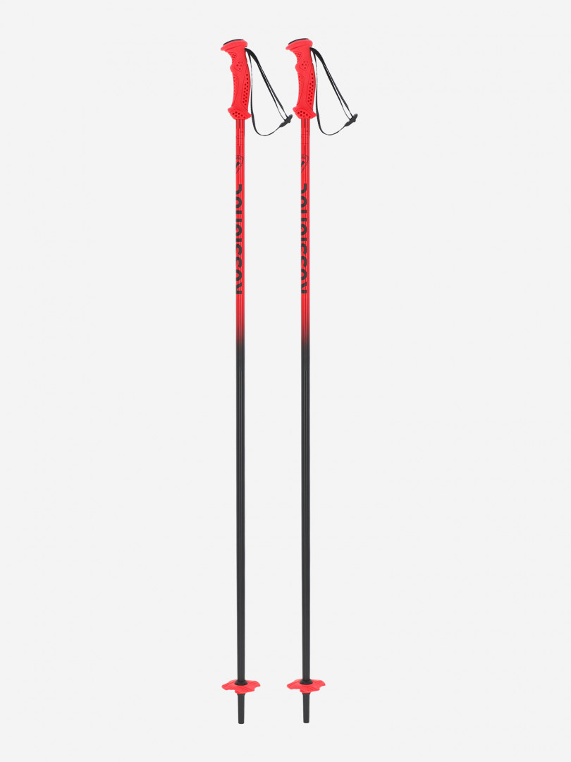 фото Палки горнолыжные детские rossignol hero jr, красный