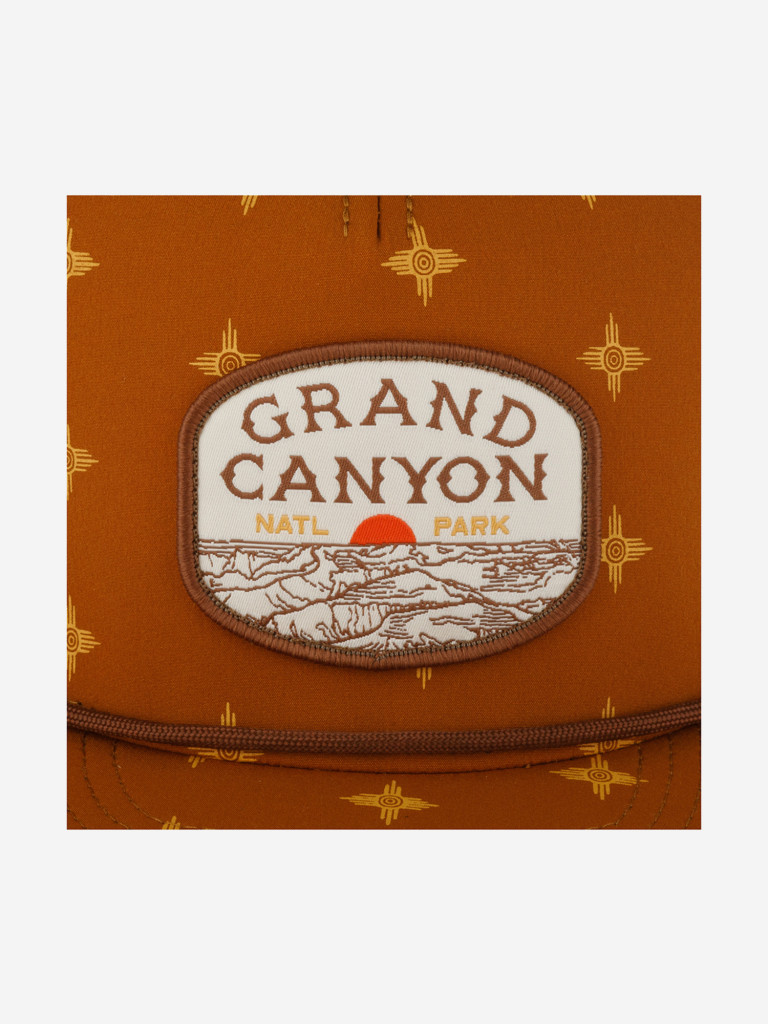 Бейсболка с прямым козырьком AMERICAN NEEDLE 23007A-GCNP Grand Canyon Mojave (коричневый)