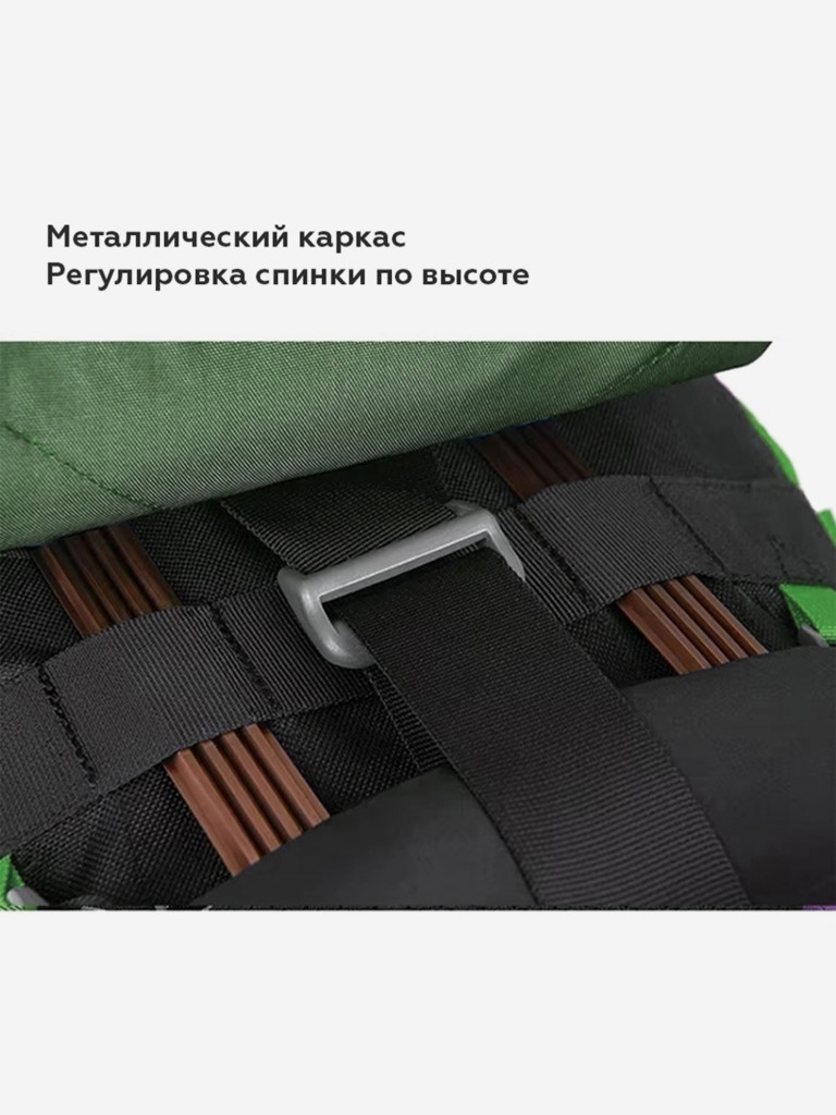 Рюкзак Naturehike Hiking 55L, туристический, зеленый