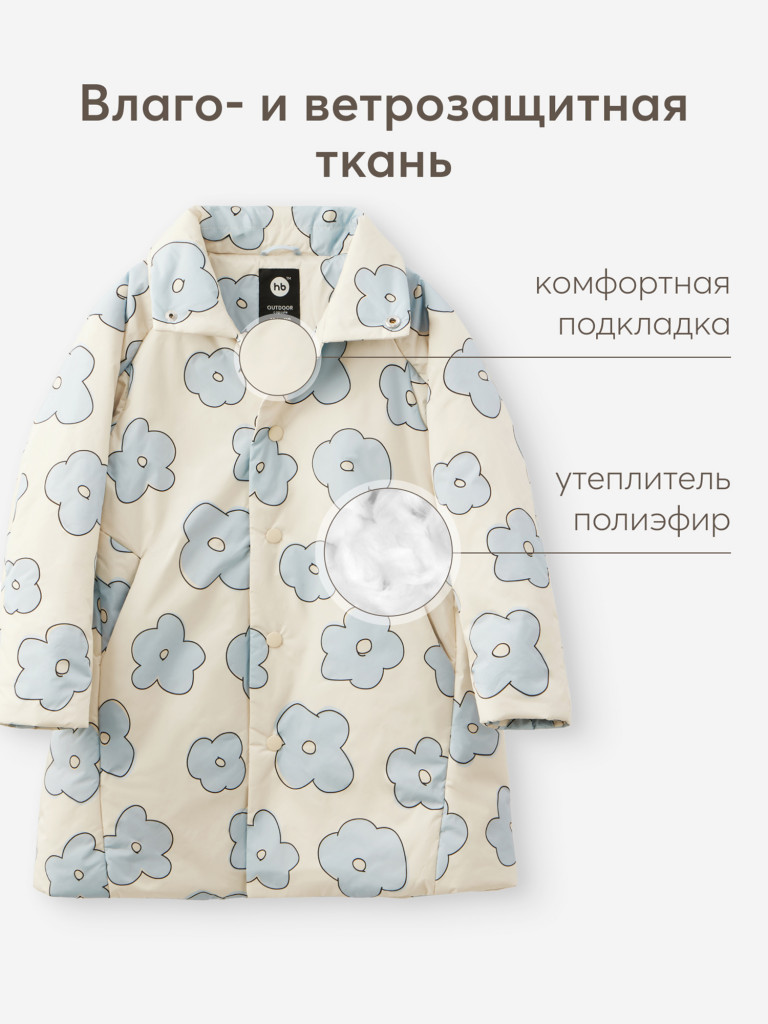 Пальто детское Happy Baby