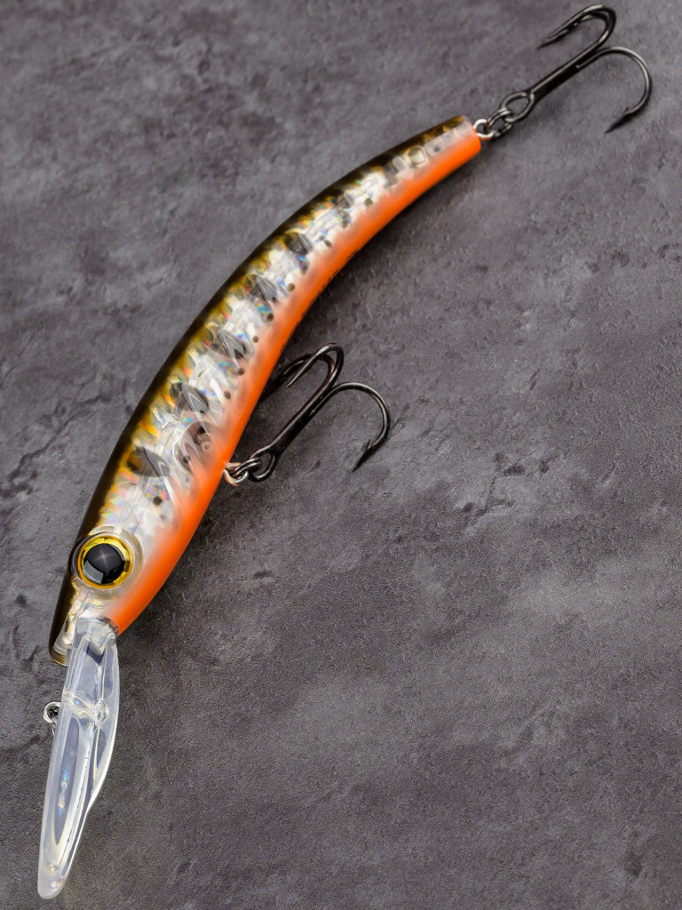 Воблер Akara Deep Snoop 120F минноу плавающий для троллинга на щуку, судака, сома 23гр A88