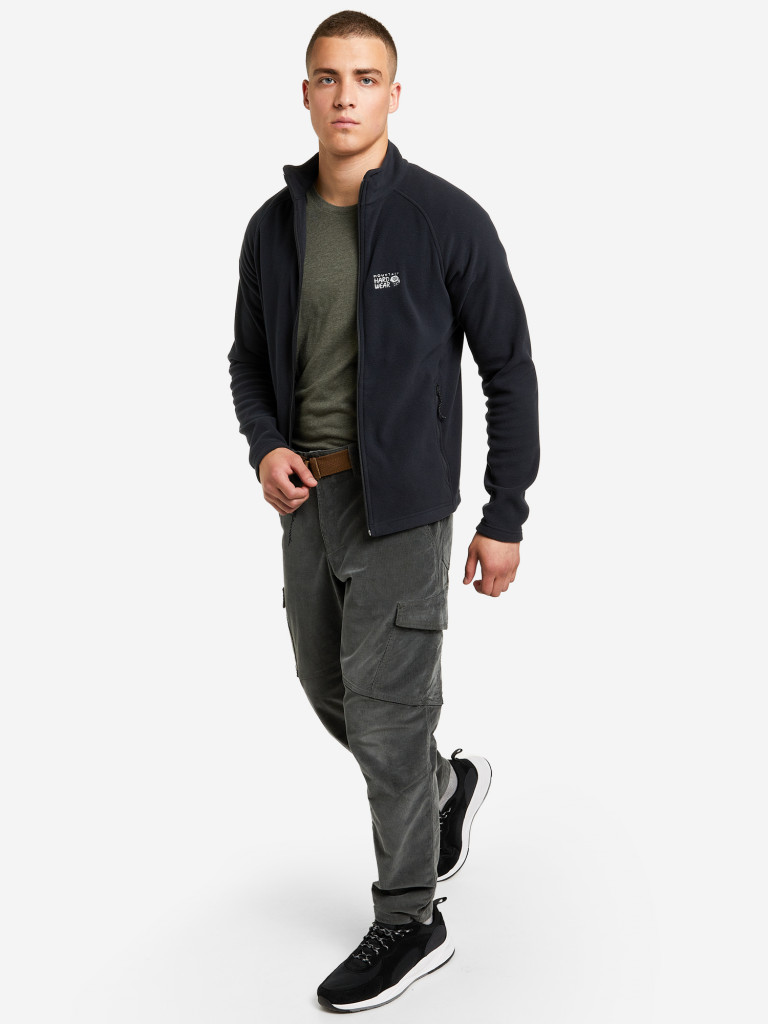 Джемпер флисовый мужской Mountain Hardwear Polartec Microfleece Full Zip