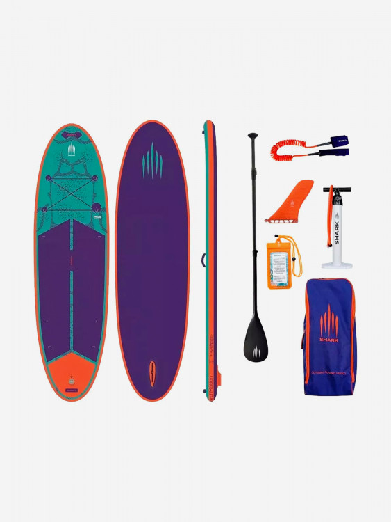 Сапборд надувной двухслойный Shark Pace All round 10.6x34x6, 320x86x15 см